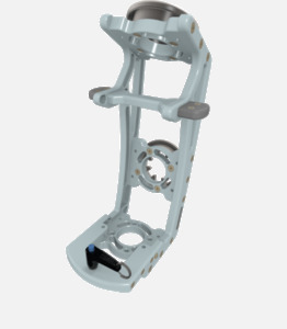 Hillaero MEDPROM 40 FAA certified mountable bracket for Air Ambulance Airmed Helicopter or Fixed Wing Aircraft ISO1